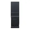 Floor standing kiosk angle view with weighted base