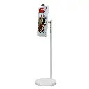 Portrait smart display with optional top camera