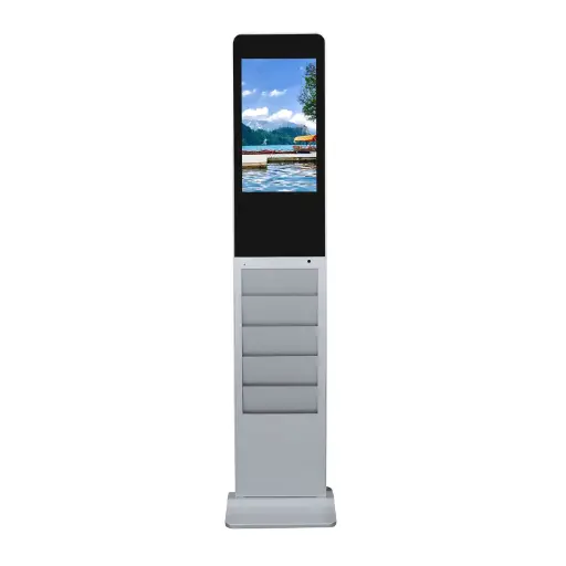 newspaper-shelf-digital-signage-kiosk