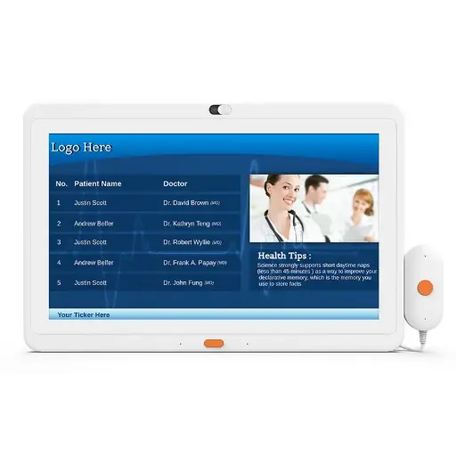 Wall Mounted Android LCD Medical Touch Screen Tablet
