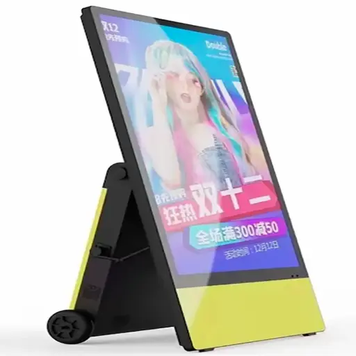 Floor Standing High-Brightness Waterproof Removable Adverising Player